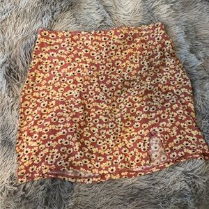 Lottie Moss Floral Skirt